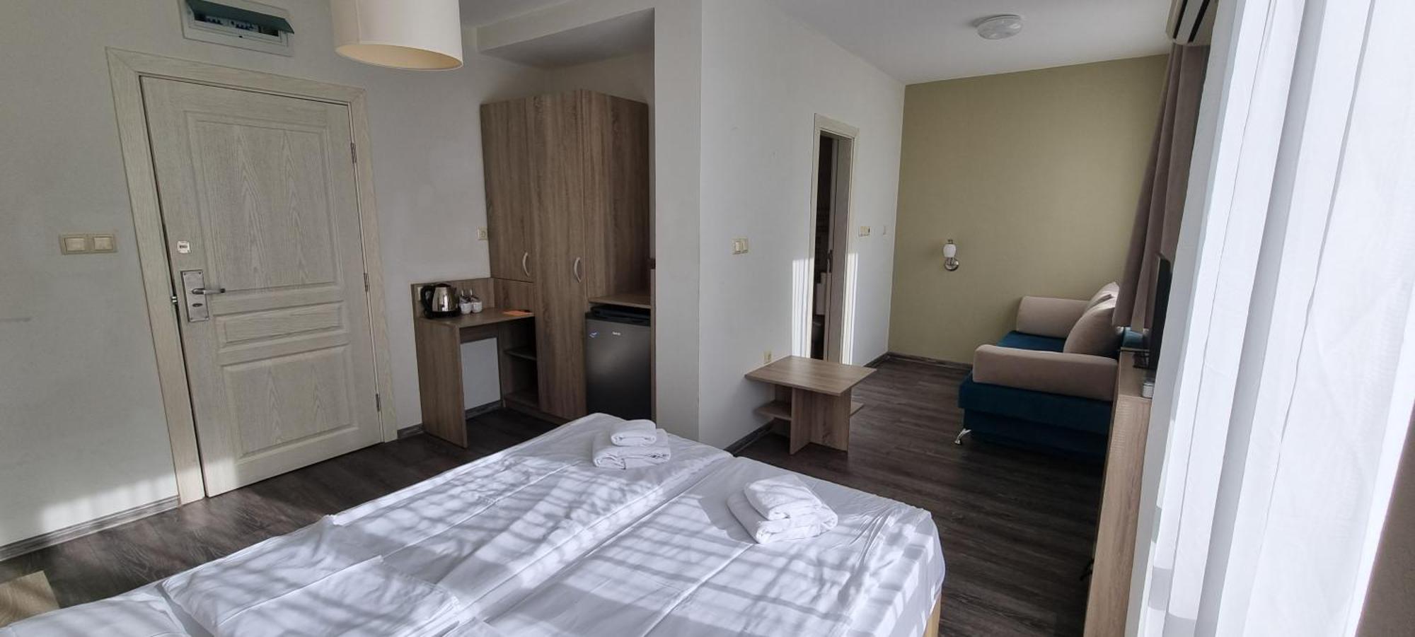 Apart Sun Travel Pantai Sunny Bagian luar foto